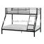Heavy duty iron single metal bed adults metal frame school bed military 3 layers triple metal bunk bed