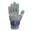 RTS 316L Stainless Steel Chain Mail Gloves Butcher Razor Wire Mesh Upgraded Anti-bacterial Fiber Cut Resistant Gloves