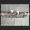 For Toyota 2012 Hilux Vigo Front Bumper Upper ABS Chrome Grille Grilles Car Mesh Girds Front Grill