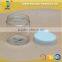 100ml Clear Glass Mason Jar with white lid
