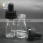 5ml clear glass dropper bottle essential oil bottle