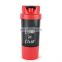 500ml wholesale high quality gym custom protein slim outdoor sports portable fitness shake bottle with customized color