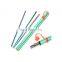 multicolor sustainable sushi lightweight plated gold sushi mirror polished korean chopsticks and spoon set