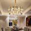 2022 Hot Sell Nordic Style Modern Light Luxury Stainless Steel Chandelier Lighting fixture for Decorate Bedroom Living Room