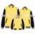 Baseball men jacket with leather sleeve custom embroidery patched logo varsity duffle OEM ODM