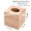 Natural Bamboo Eco-friendly Tissue Storage Box Multi-function Dinning Room Living Room Toilet Tissue Box