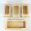 Custom bamboo kitchen storage box storage bag organizer bamboo ziplock bag organizer box for drawer