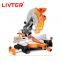 14in LIVTER L7355A high precision 45 degree sliding table Saw aluminum alloy woodworking cutting machine Potable miter saw