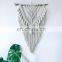 Macrame classic wall hanging with tassels / Boho home wall decoration