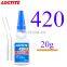 20g Loctiter 417 420 422 Super Instant Dry Glue High Viscosity Adhesive Metal Glass Bonding