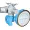 Pneumatic stainless steel butterfly valve D673W-16P