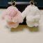 D66Plush rabbit keychain cute schoolbag pendant decoration imitation rabbit hair keyring fashion pendant