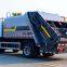 The fourth generation D9 compression,3950 wheelbase garbage truck manufacturer