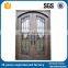 Hot New Products Entry Wood Wrought Iron Bar Door