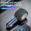 Мини-портативный беспроводной конденсорный микрофон с RGB-подсветкой, микрофон и динамик в одном корпусе, беспроводной гаджет для караоке