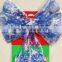 Large Printed Organza Ribbon Tie/ Butterfly Bow for Present/Valantine's Day