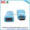 Blue USB 3.1 Type C Male to USB 2.0 Micro 5 pin Female Adapter Converter