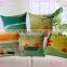 Fox printed High quality canvas pillow covers wholesale