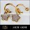 2015 top design top quality handmade crochet earring