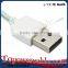 Supply Round Braided Cell Phone Charging Cable with LED Light