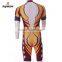 Sublimation Print Spandex Triathlon Wear Short Sleeves
