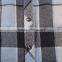 Cotton lattice lady tops formal shirts designs dress/female apparel suppliers