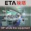 ETA fully automatic wave solder machine C3 and led assembly line