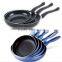 Very cheap As seen on TV Ceramic Aluminum frying pan set with color box packing