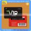 High quality plastic VIP business cards printing with barcode and qr code