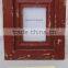 5 inch shabby chic wooden yellow photo frame for home decoration