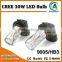 9005 HB3 9006 HB4 H10 H8 H11 PSX24W PSX26W P13W PY24W H16 CREE XBD 30W fog light LED bulb