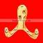 Furniture Hooks Golden Plated Robe Hook