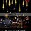 led meteor shower rain tube lights