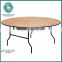 wood folding table used round banquet tables for sale
