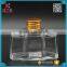 150ml clear Ink glass bottle with metal screw cap