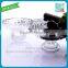 classical crystal glass jar glass candy jar with relief