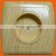Europe flush mounting 2 pin socket outlet with ground (F3010)