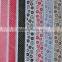 Flowers ribbon with white edged