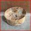 Round Marble Pattern Low Price Colored Countertop Basin Luxury Bathroom Design BO-17