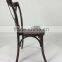 garden wood cross back chair, wedding chair