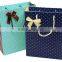 wholesale shopping paper bag/ gift paper bag/ packaing bag with reclyced paper