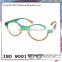 Colorful combination and rigid temples tr90 optical frame