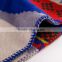 100% acrylic last design custom woven scarf shawl