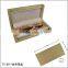 White velvet inner gift box Magnet buckle pen box with high quality