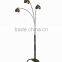 2015 European black swing arm floor lamp/light for reading with CE