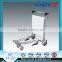 Light weight stainless steel airport passage trolley