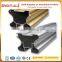 Quality assured aluminum extrusion profiles of light railway aluminium profile corner joint