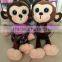 plush monkey stuffed toy with new design hot sale