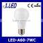 360 Degree Bulb 7w Glass Body 2835smd Led Light Quality Choice