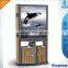 outdoor led light dust bin light box advertising with static poster